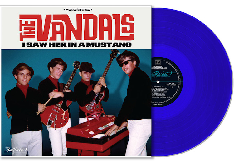 Vandals ,The - I Saw Her In A Mustang ( Ltd Color Vinyl )